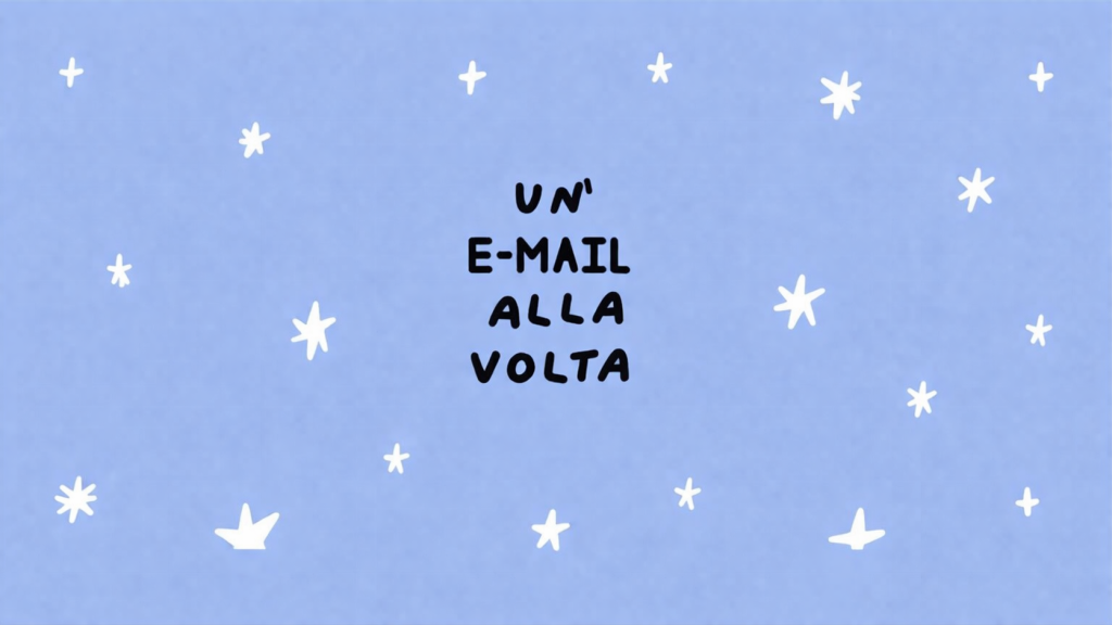 un’ email alla volta